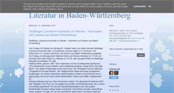 Desktop Screenshot of litblog.literaturwelt.de